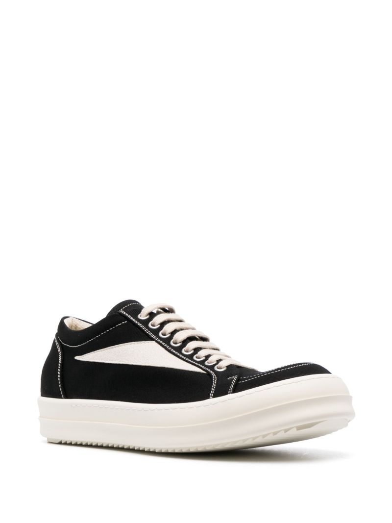 Black Vintage Denim Sneakers