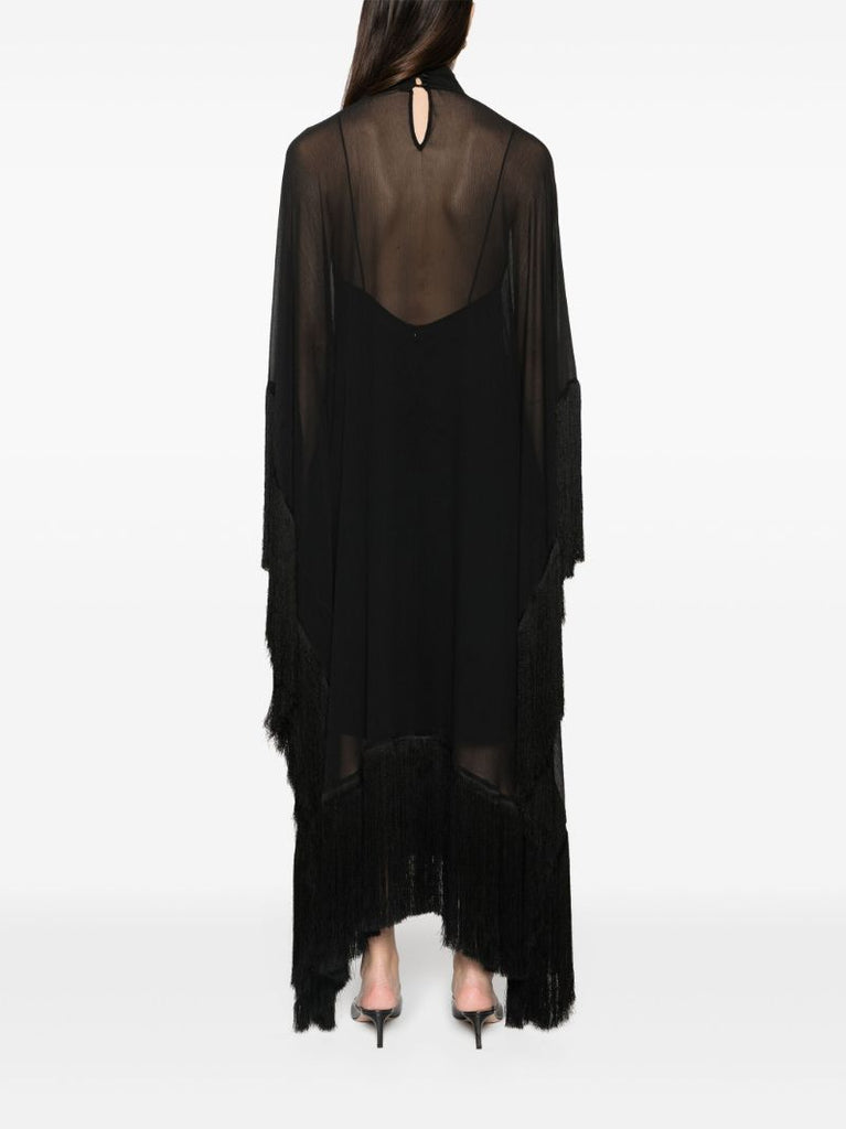 Black Mrs Ross Silk Kaftan