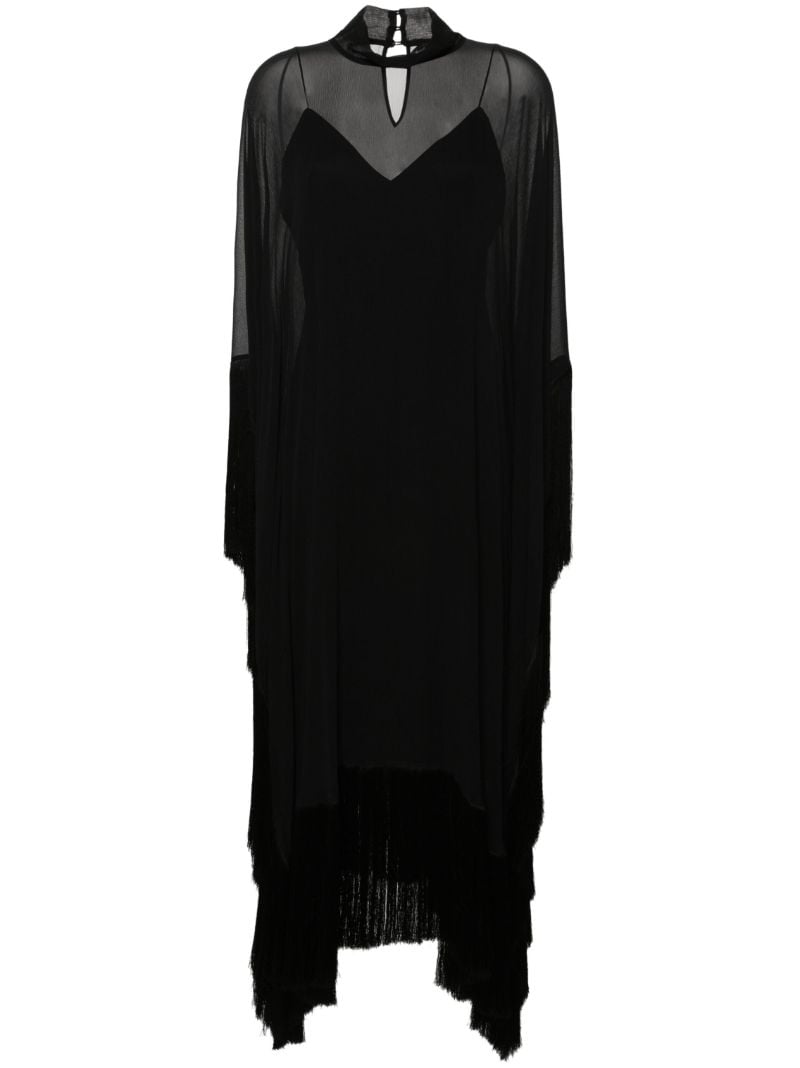 Black Mrs Ross Silk Kaftan