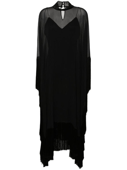 Black Mrs Ross Silk Kaftan