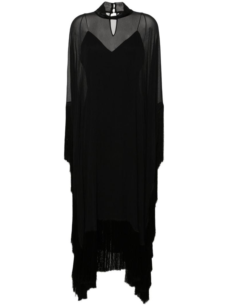 Black Mrs Ross Silk Kaftan