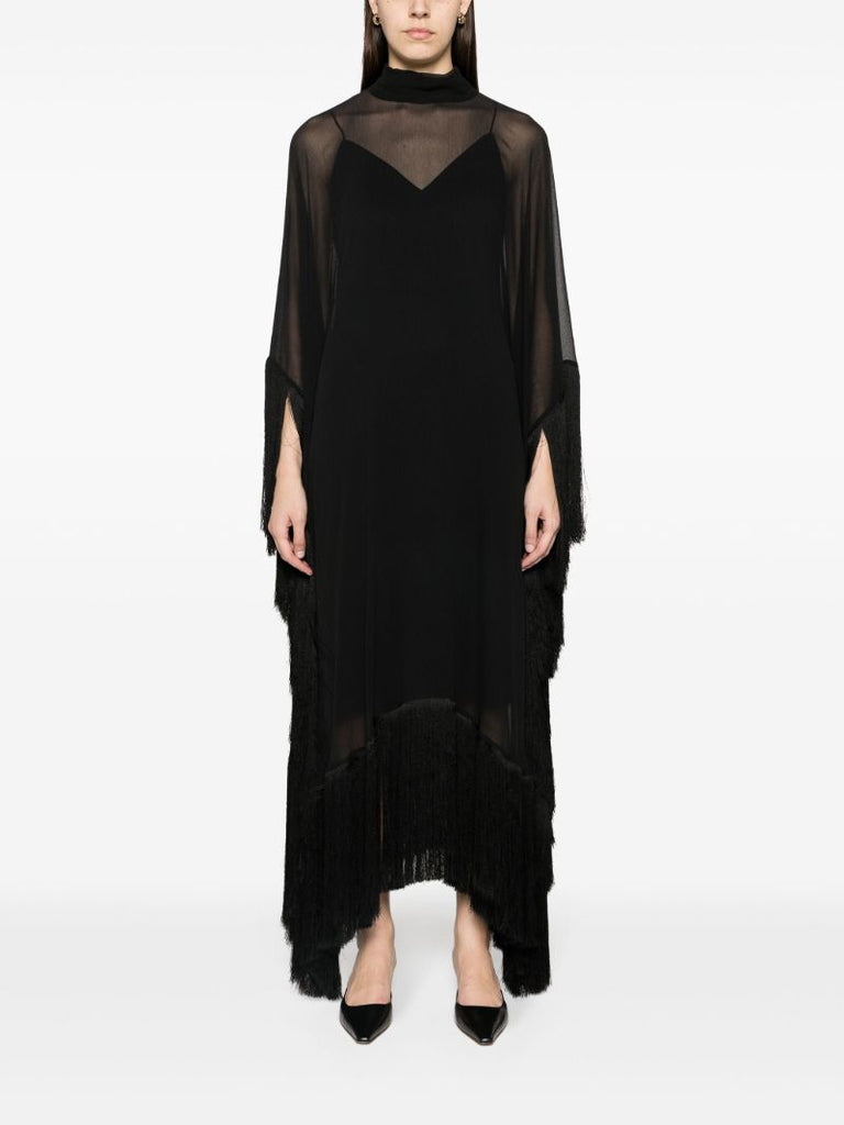 Black Mrs Ross Silk Kaftan