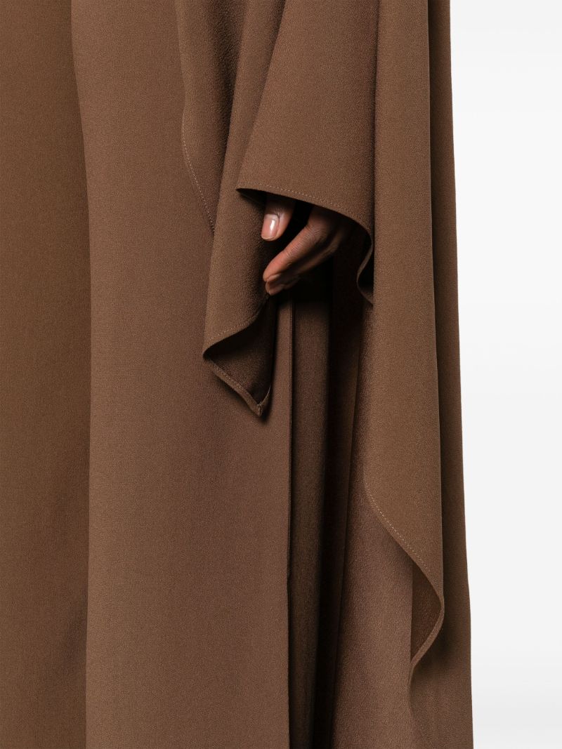 Brown Jerry Draped Jumpsuit