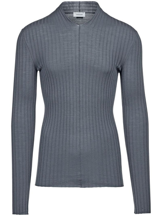 Grey Virgin-wool Sweater