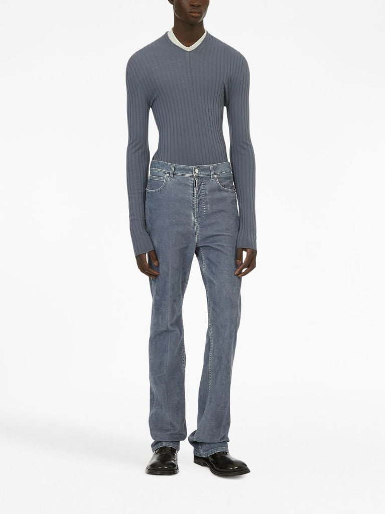 Grey Virgin-wool Sweater