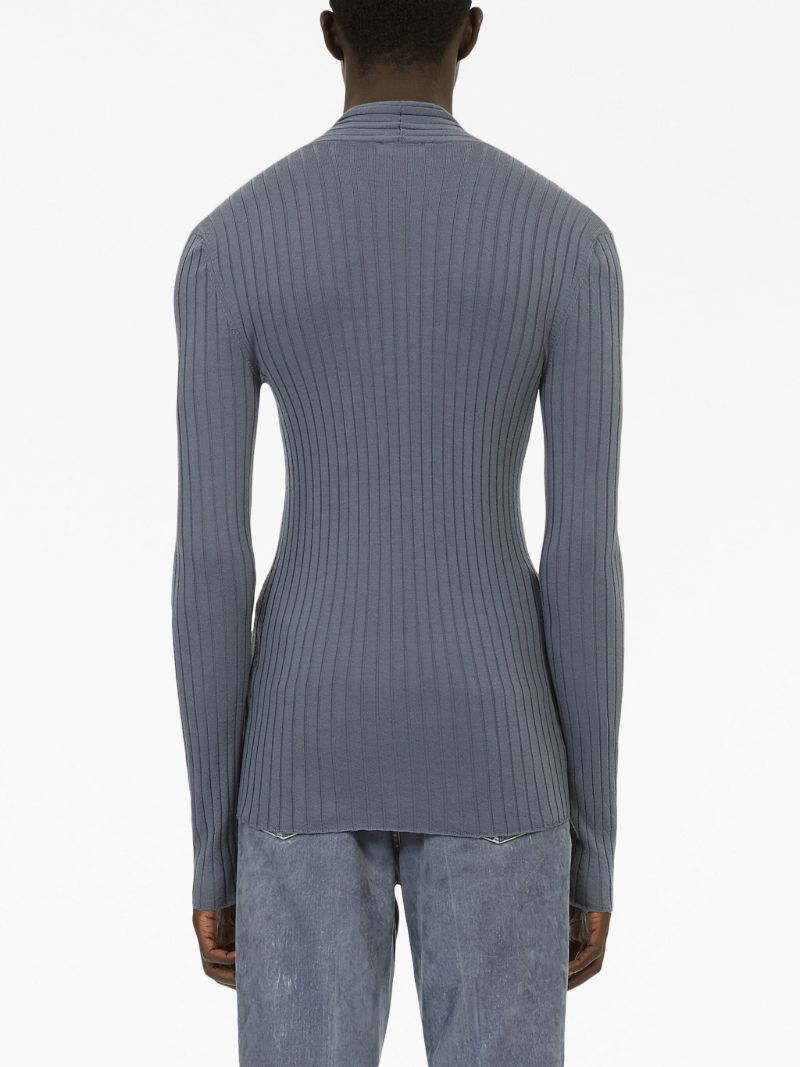 Grey Virgin-wool Sweater