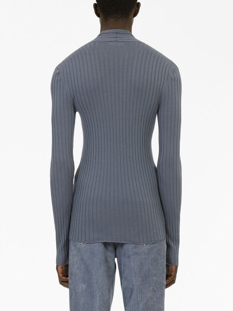 Grey Virgin-wool Sweater