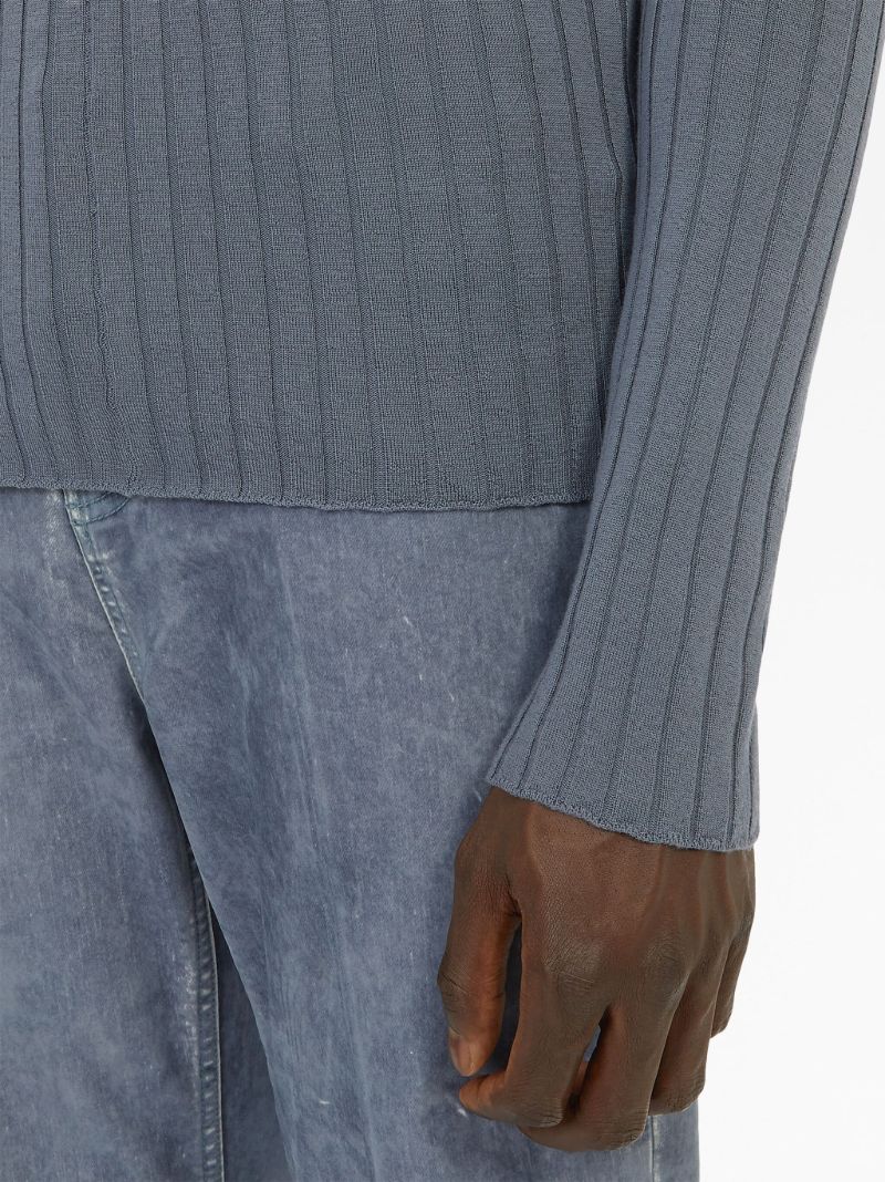 Grey Virgin-wool Sweater