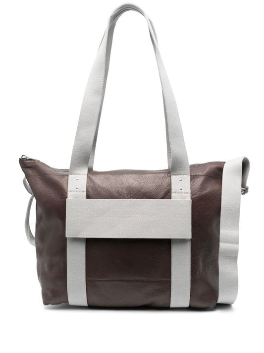 Brown Luxor Leather Shoulder Bag