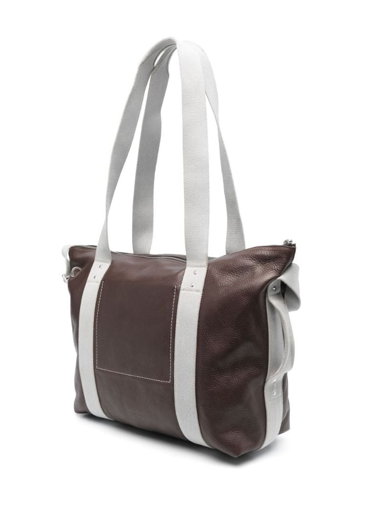 Brown Luxor Leather Shoulder Bag