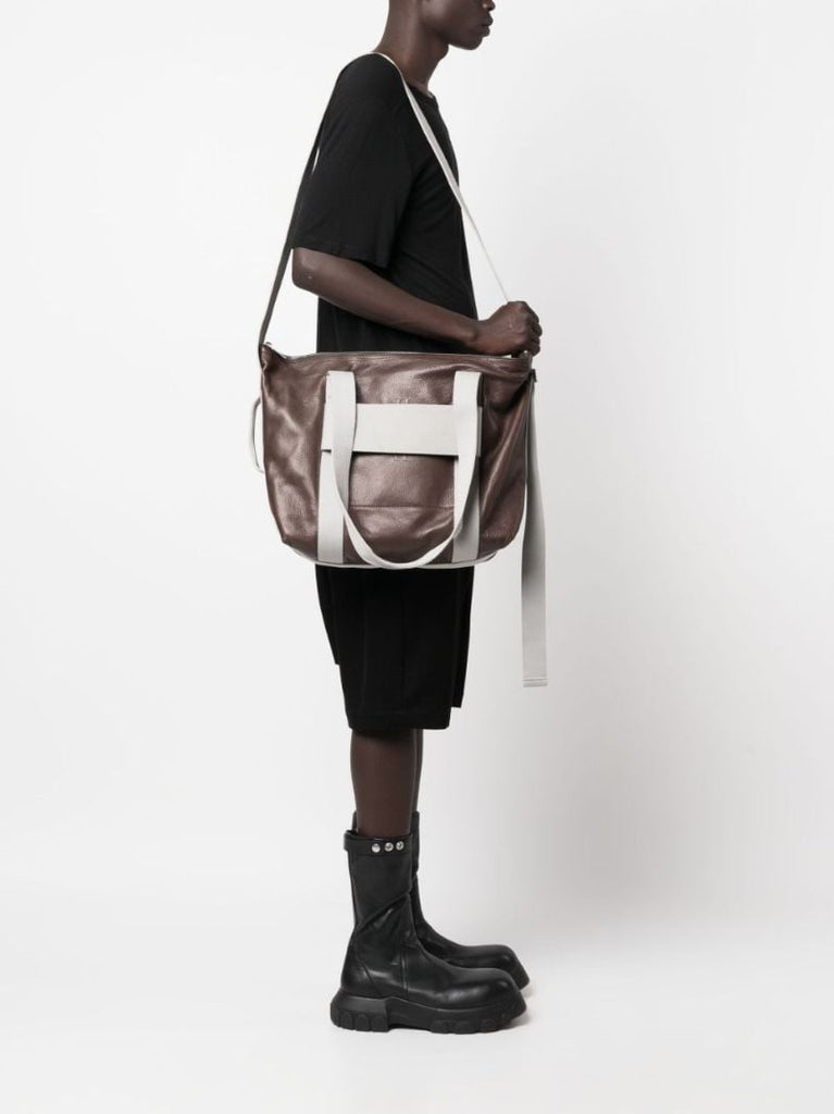 Brown Luxor Leather Shoulder Bag