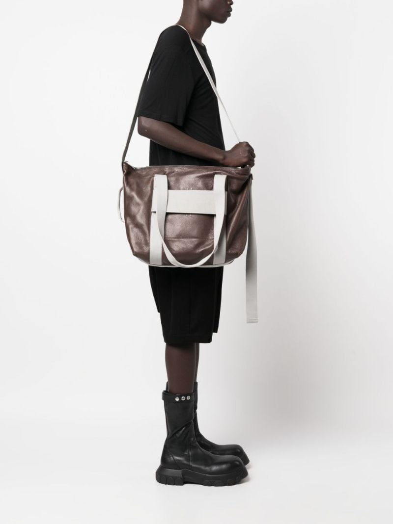 Brown Luxor Leather Shoulder Bag