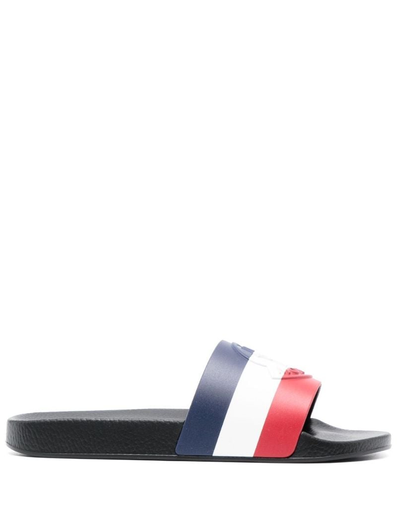 Black Basile Rubber Slides