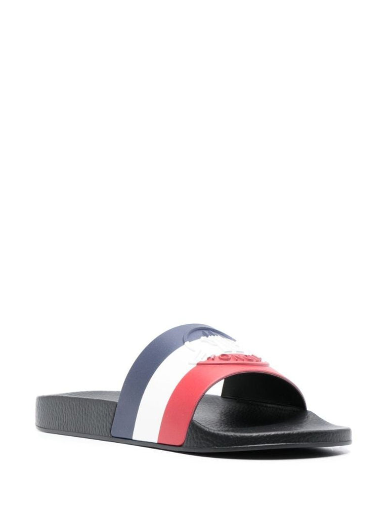Black Basile Rubber Slides