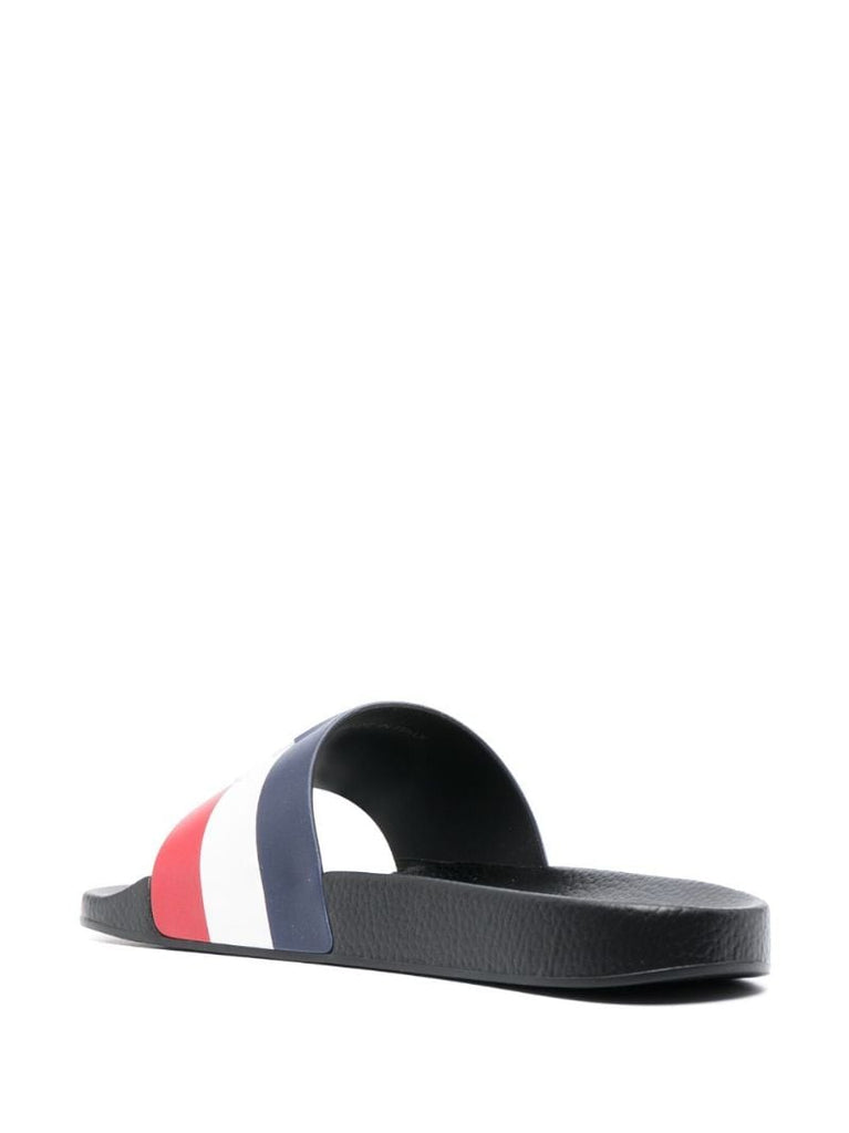 Black Basile Rubber Slides