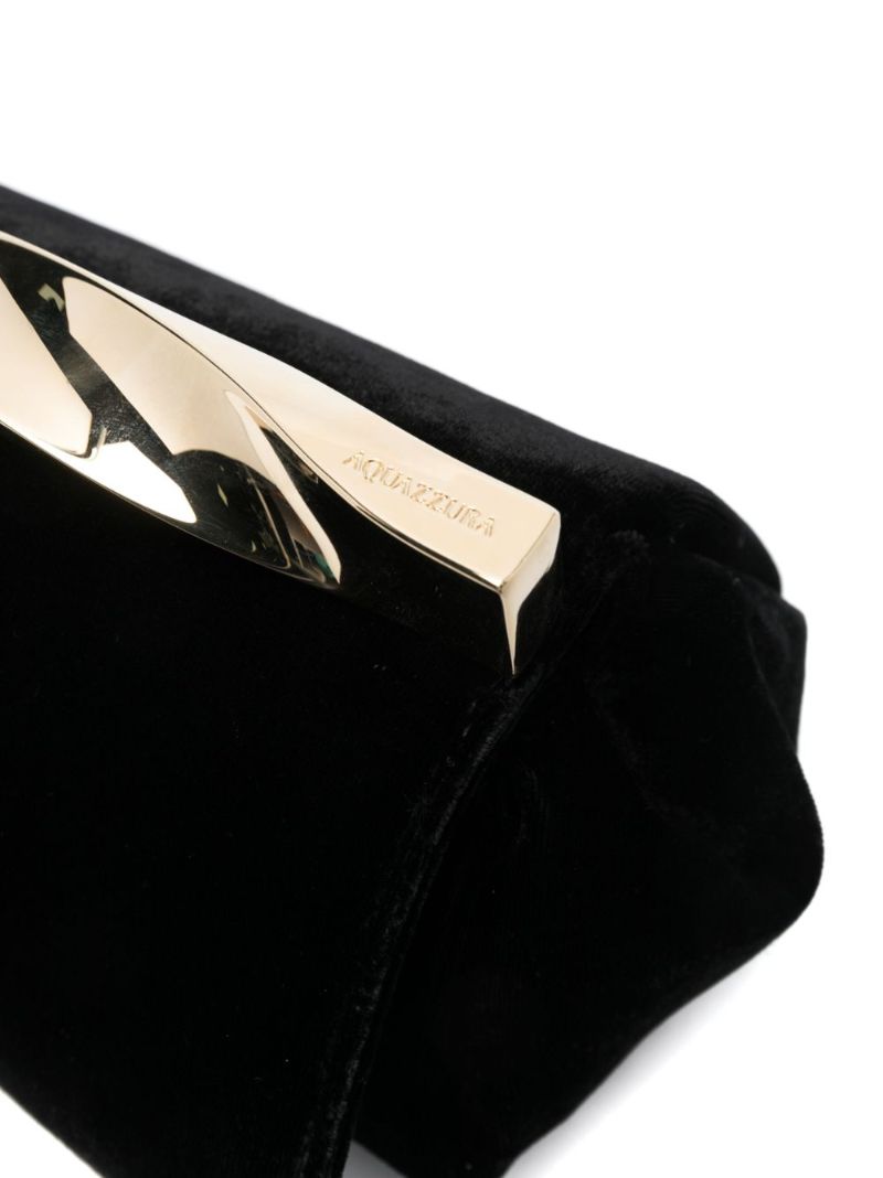 Black Mini Twist Clutch Bag