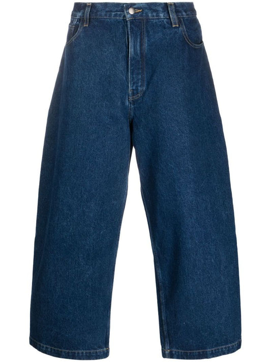 Blue Paolo Wide-leg Jeans