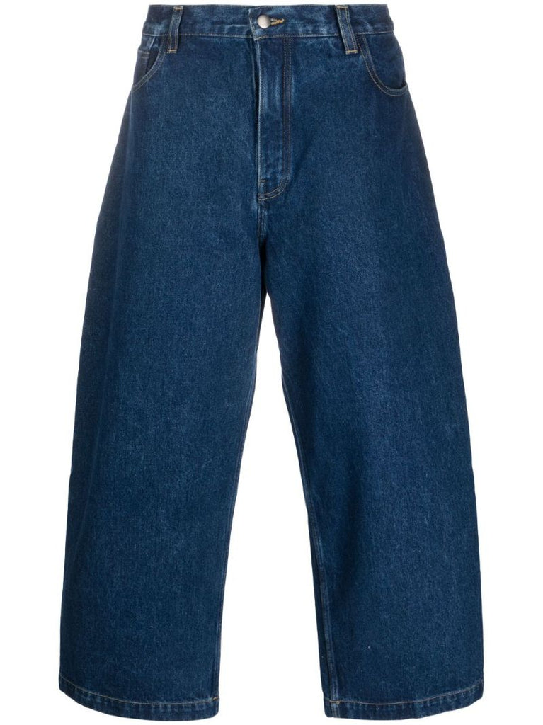Blue Paolo Wide-leg Jeans