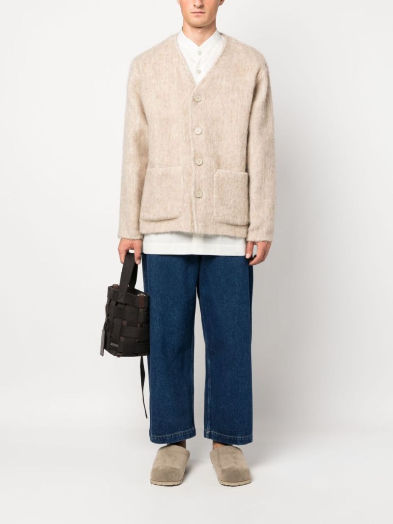 Blue Paolo Wide-leg Jeans