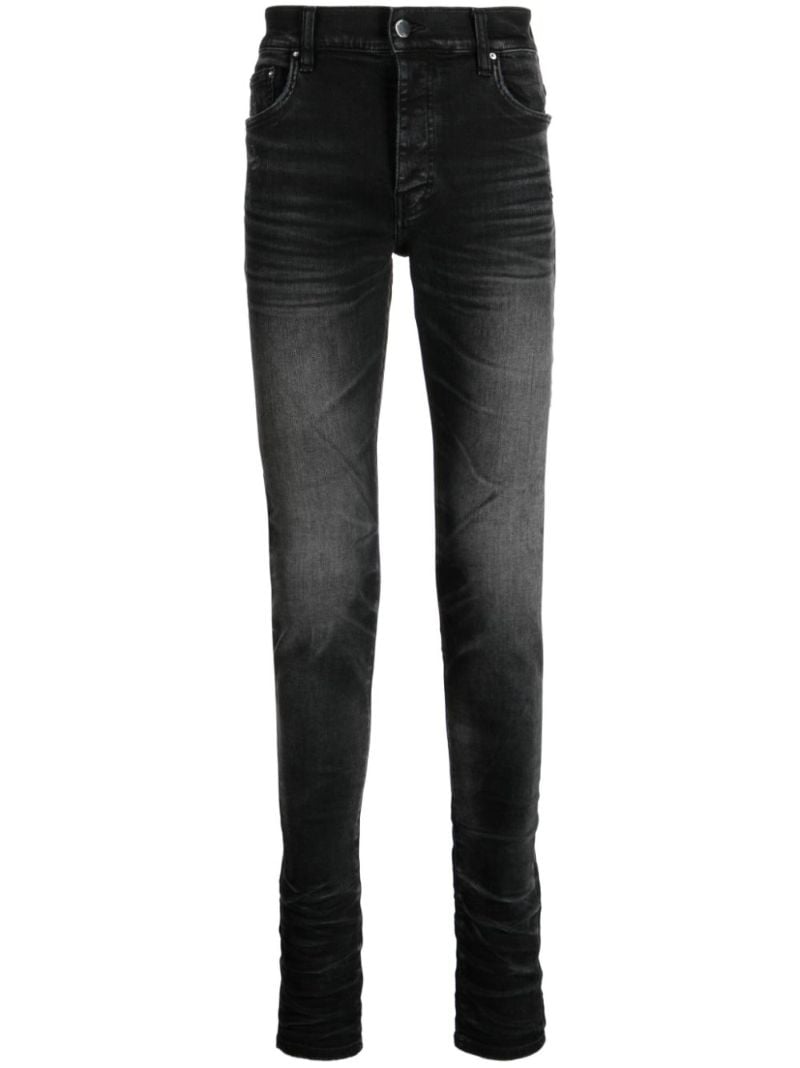 Black Stack Skinny Jeans