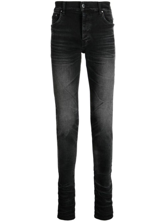 Black Stack Skinny Jeans