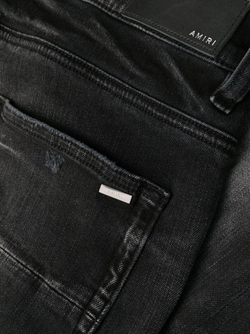Black Stack Skinny Jeans