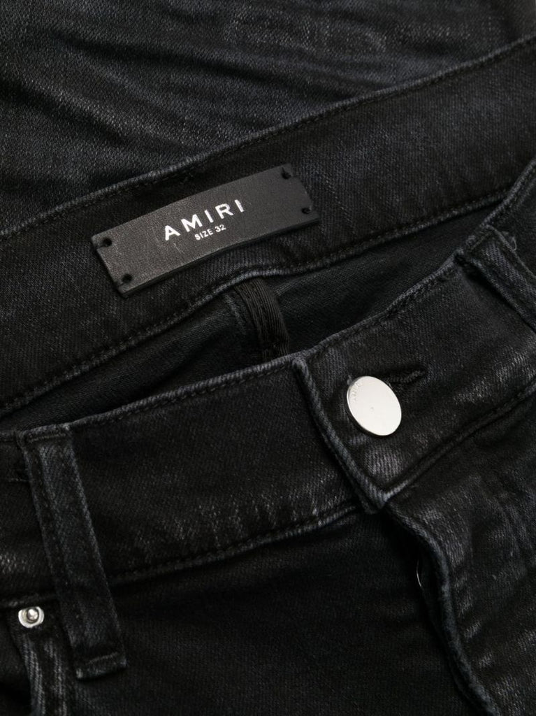 Black Stack Skinny Jeans