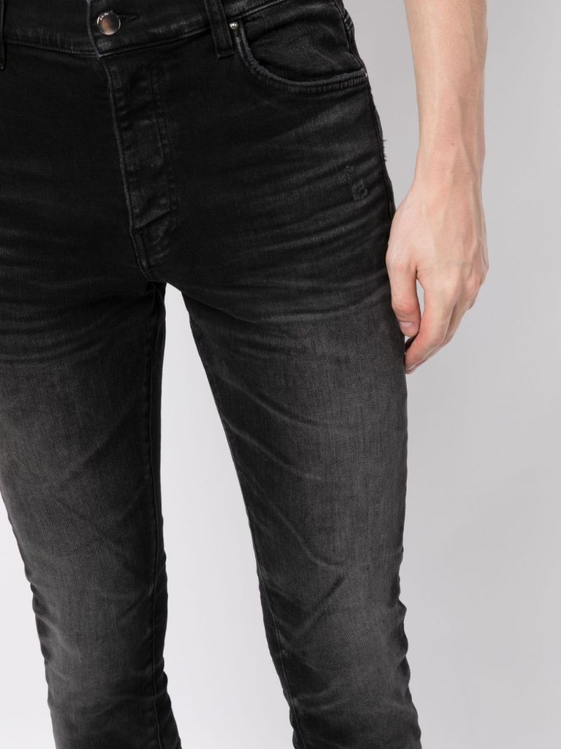 Black Stack Skinny Jeans