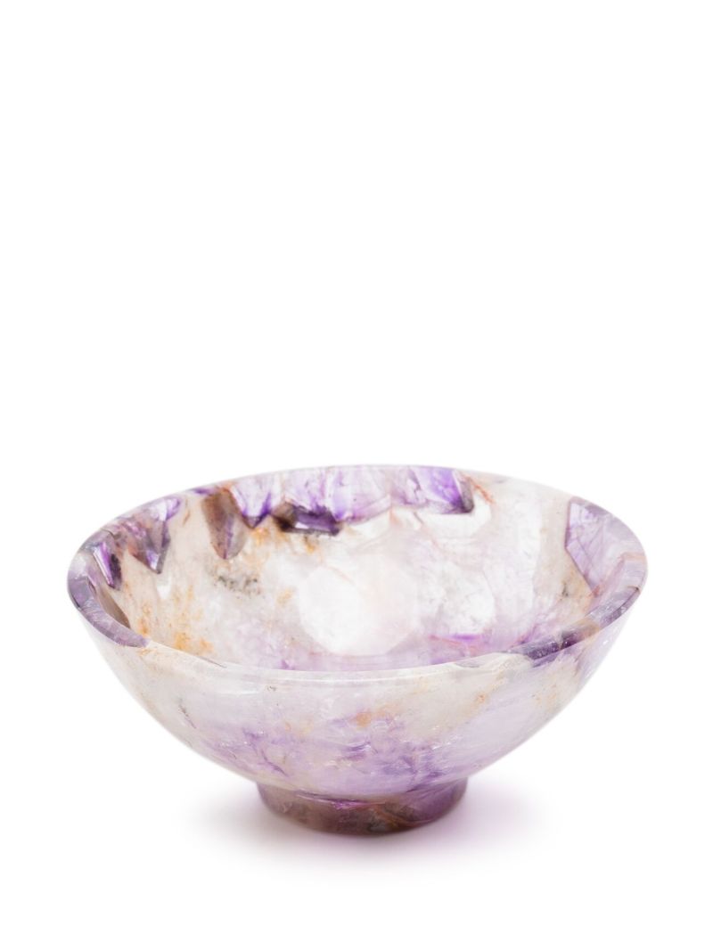 Purple Amethyst Stone Trinket Bowl