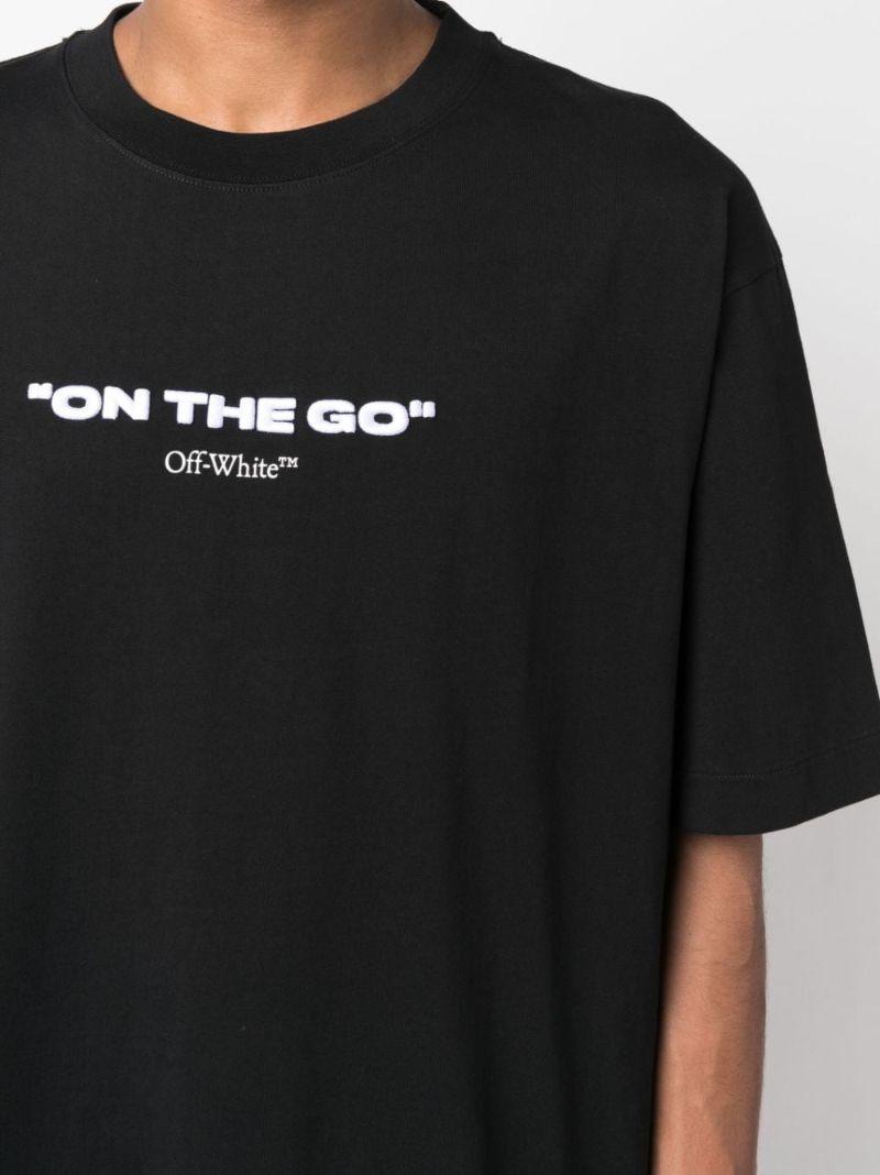 Black on the Go Cotton T-shirt