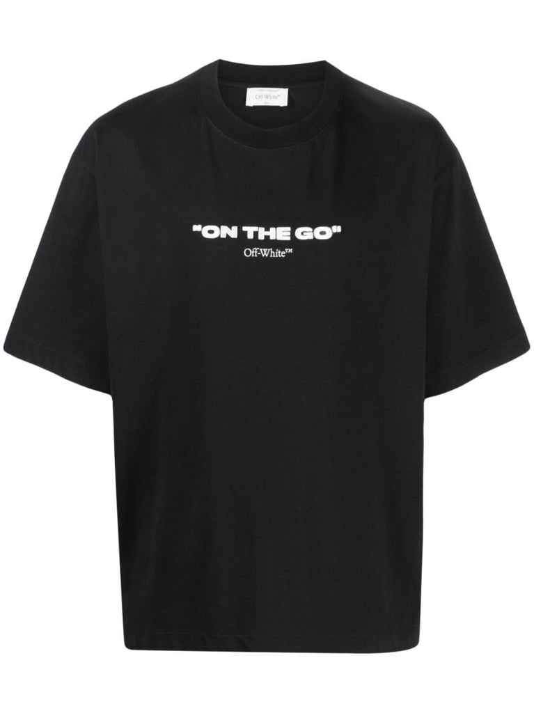Black on the Go Cotton T-shirt