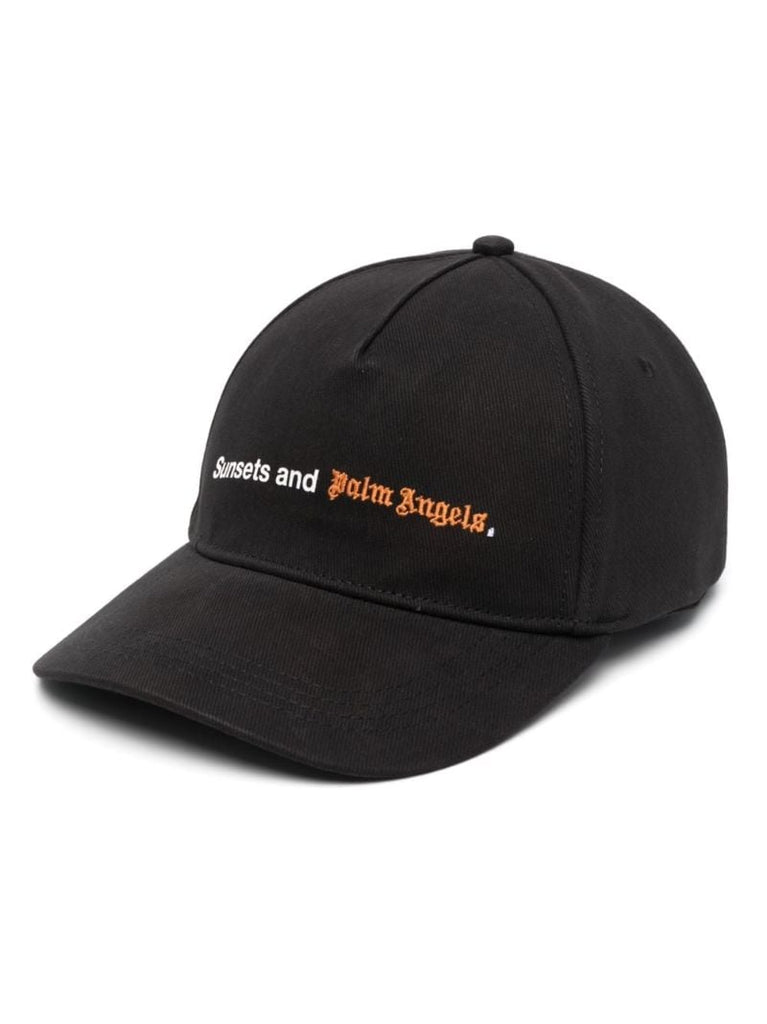 Black Logo-embroidered Cotton Baseball Cap