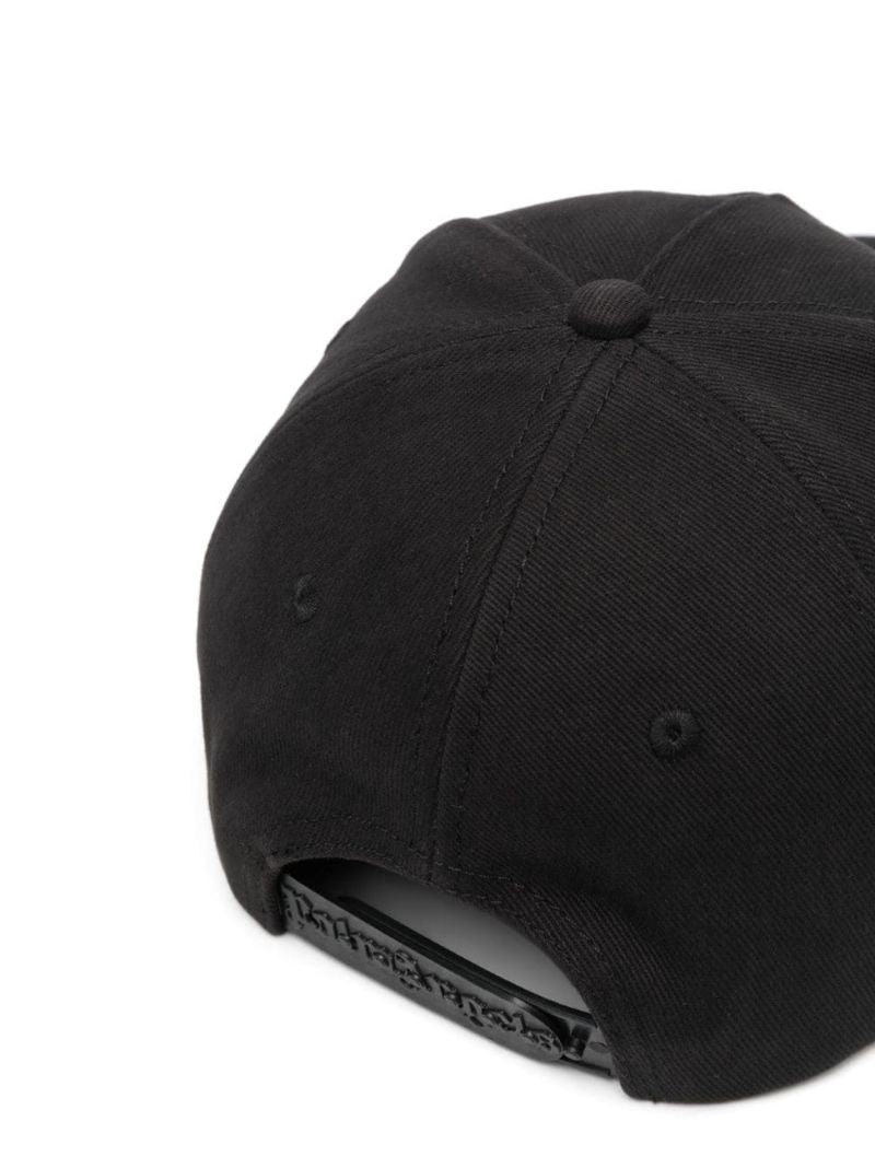 Black Logo-embroidered Cotton Baseball Cap