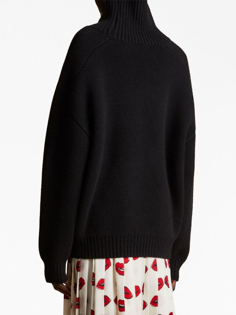 Black the Landen Cashmere Sweater