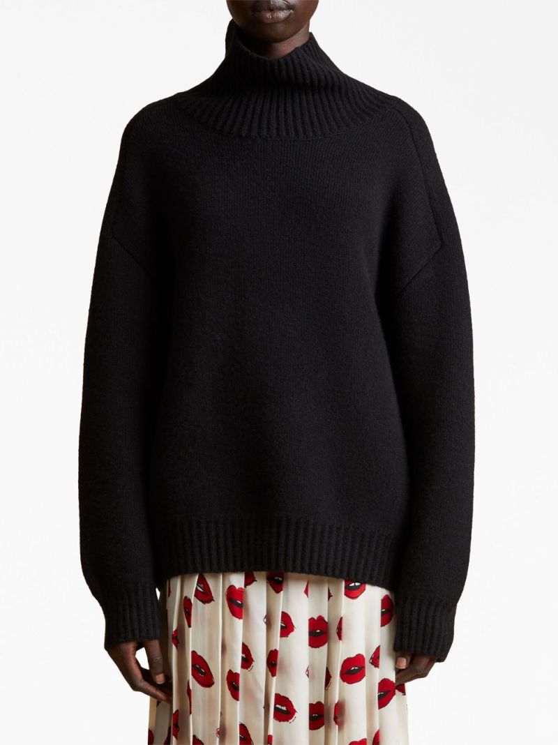 Black the Landen Cashmere Sweater