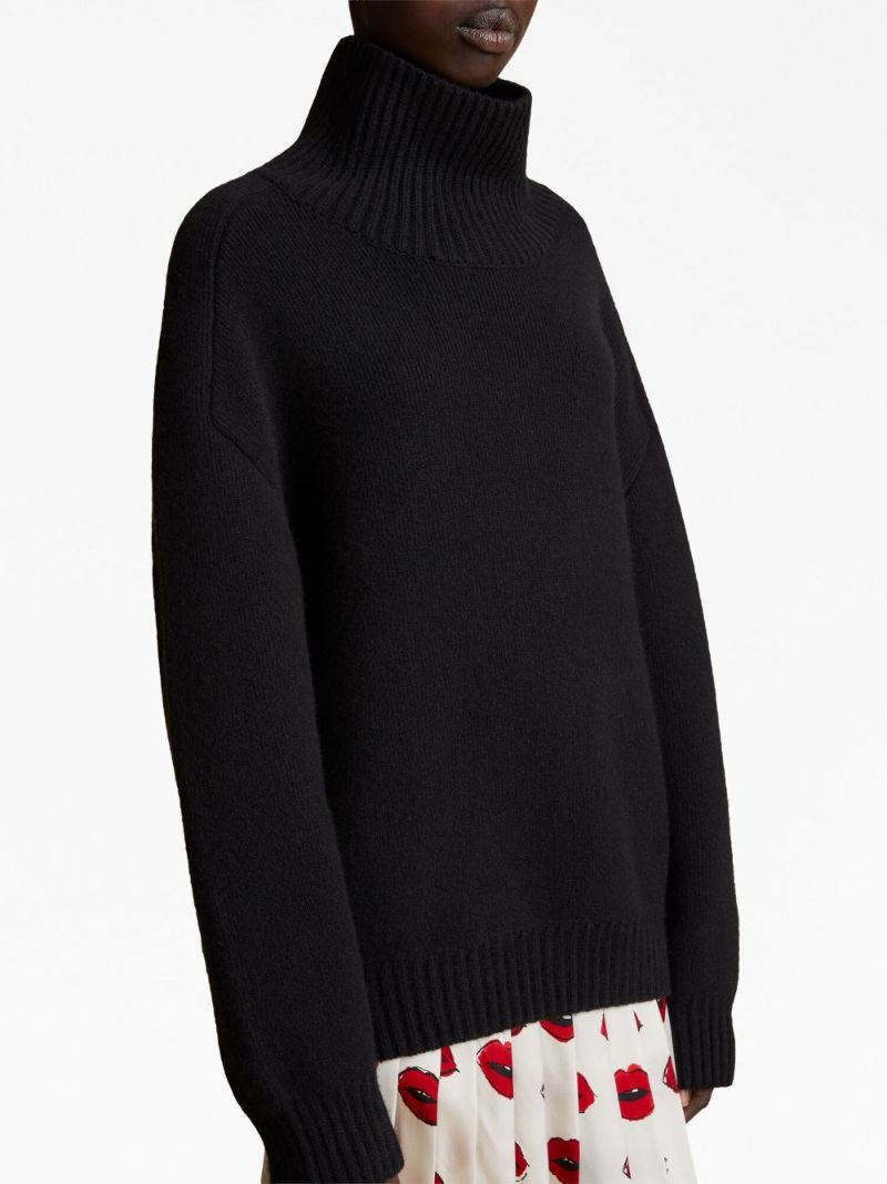 Black the Landen Cashmere Sweater
