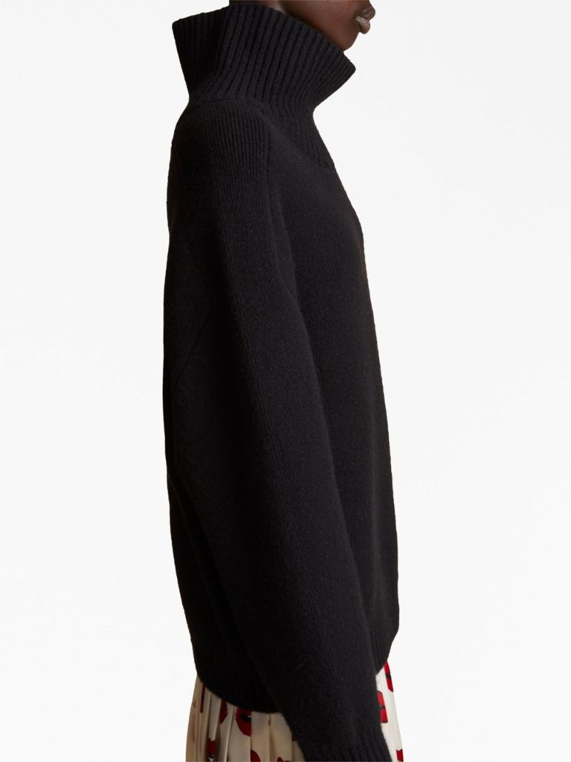 Black the Landen Cashmere Sweater