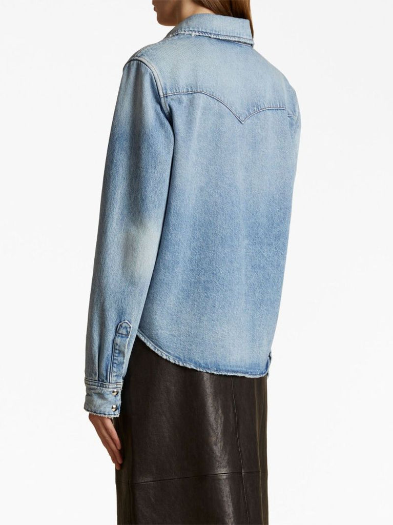 Blue Wesley Denim Shirt
