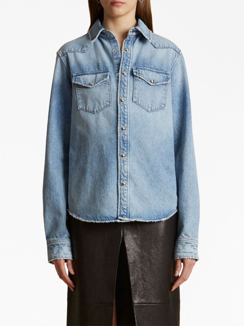 Blue Wesley Denim Shirt