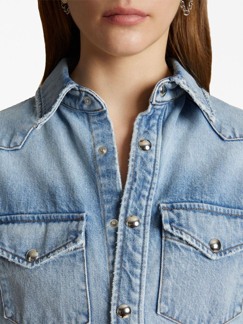 Blue Wesley Denim Shirt
