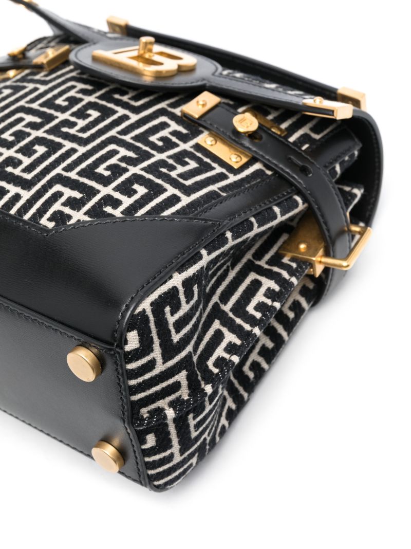 Black B-buzz 23 Leather Shoulder Bag