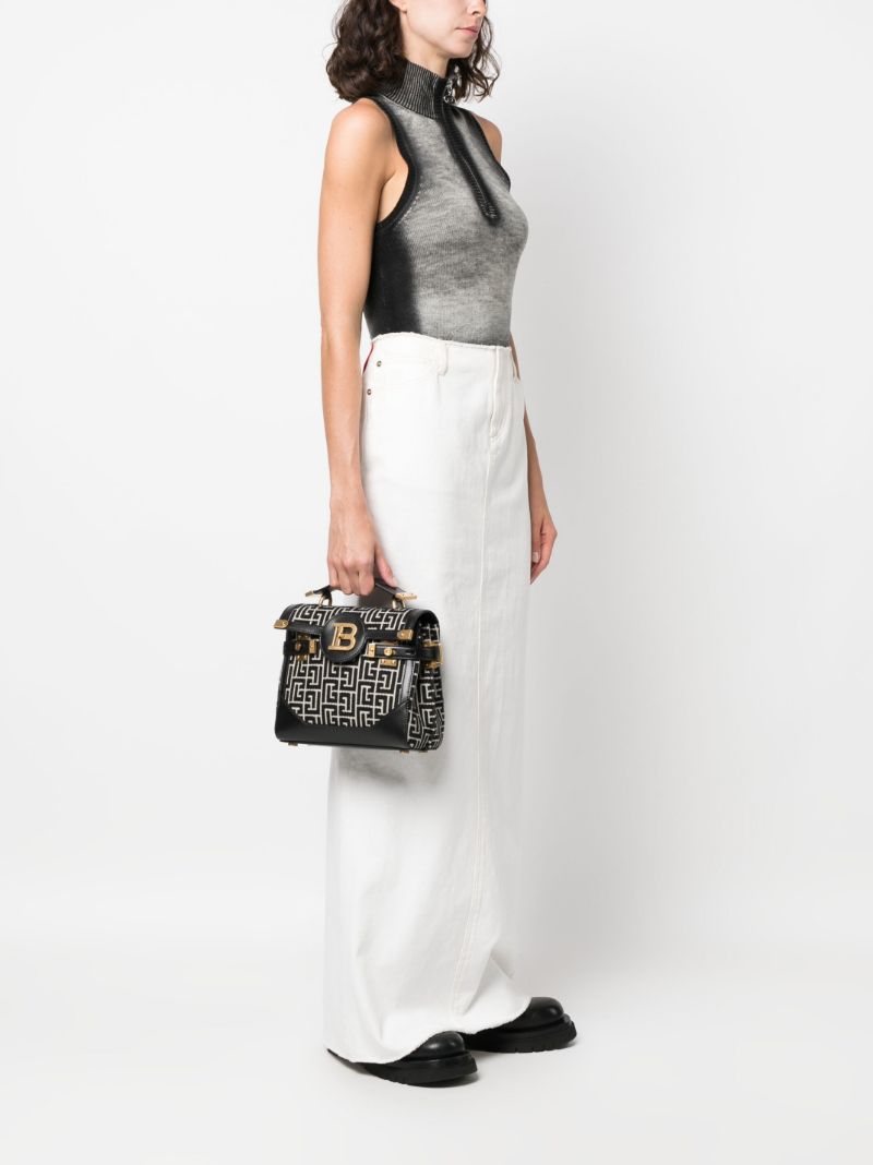 Black B-buzz 23 Leather Shoulder Bag