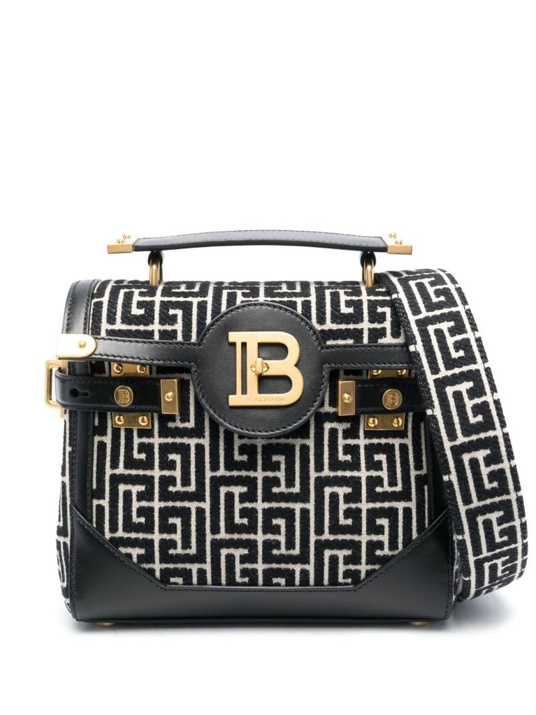 Black B-buzz 23 Leather Shoulder Bag