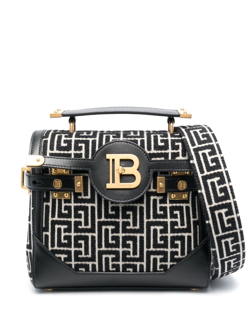 Black B-buzz 23 Leather Shoulder Bag