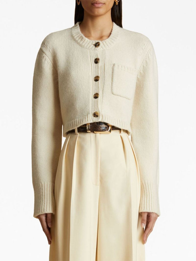 Neutral the Lavan Cashmere Cardigan