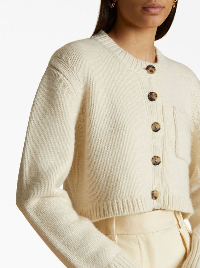 Neutral the Lavan Cashmere Cardigan