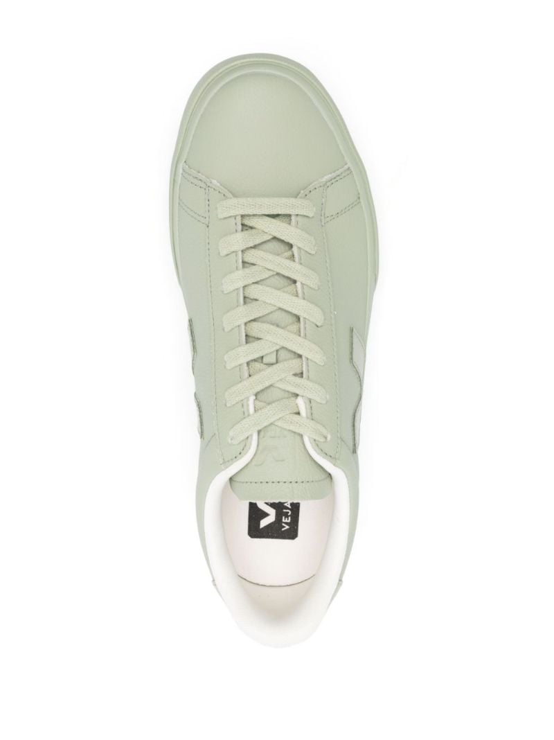 Green Campo Leather Sneakers