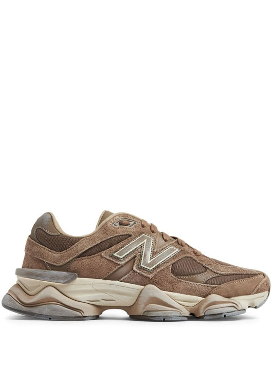 Brown 9060 Panelled Sneakers