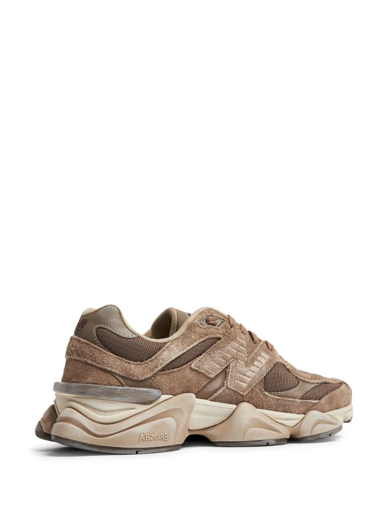 Brown 9060 Panelled Sneakers