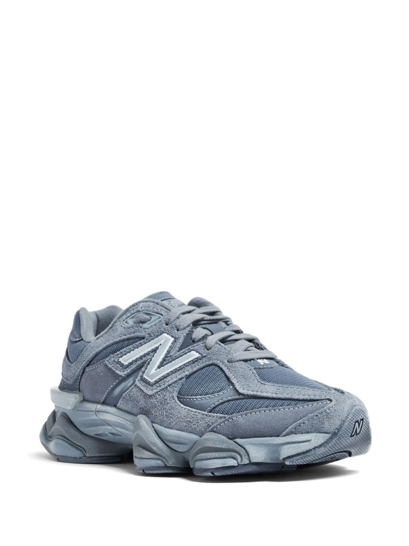Blue 9060 Panelled Sneakers